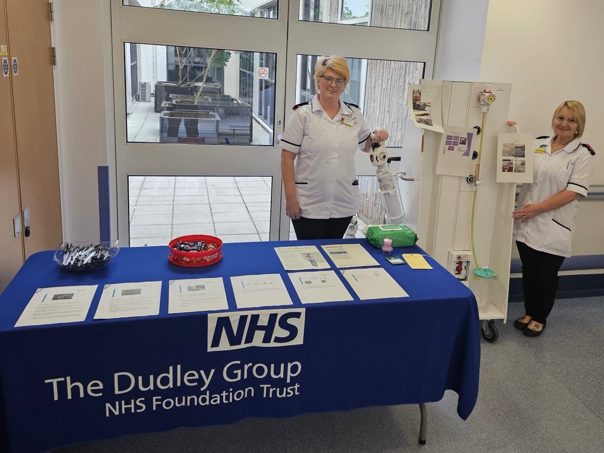 DGProfDev's tweet image. TODAY it’s the turn of our medical device team to go out &amp;amp; about promoting:

➡️safe use of piped oxygen
➡️correct flow meter chks 
➡️wall suction chks 

Sharing best practice to ensure pt safety &amp;amp; high quality care

Big 🙏 guys!

@DudleyGroupNHS @MataMorris_SK @BlackCountryICS