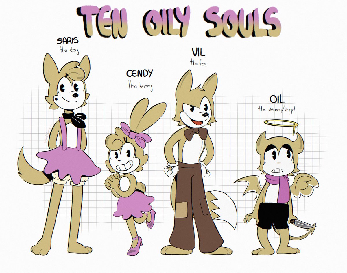 nand_maple's tweet image. These are the main ocs from another story that im working on but this time it’s original uwu hehehe
Loving the idea idea of bringing them back to life #oc #original #story #TenOilySouls