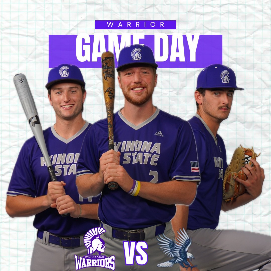 WinonaStateBase's tweet image. Time to kick off Spring Break!!! First pitch 5pm (AZ time)🌵☀️⚾️