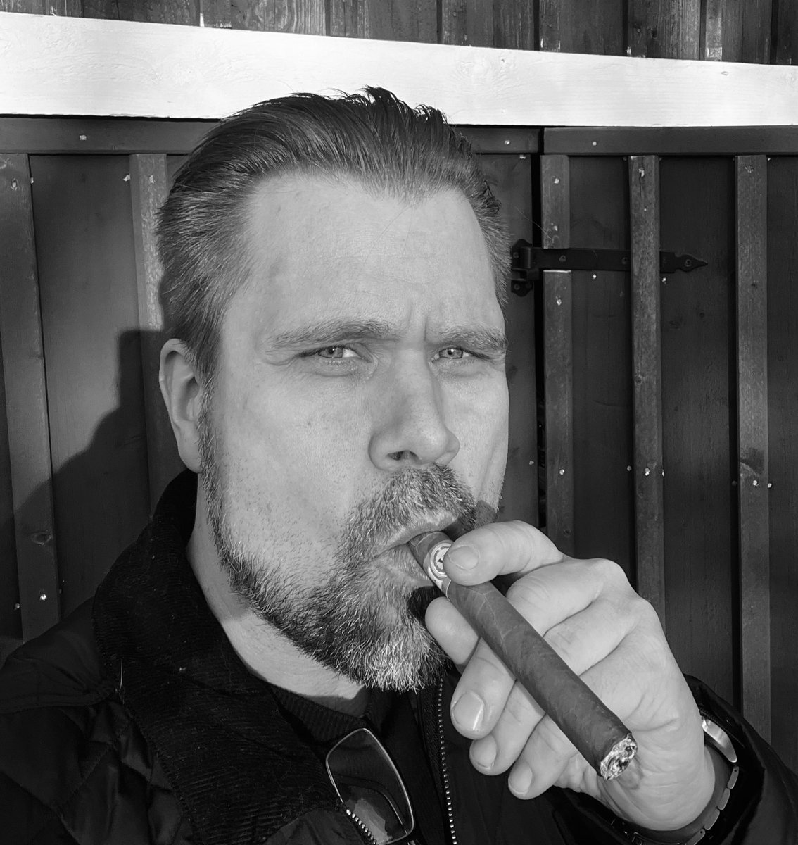 Cigarrpremiär för säsongen 😍