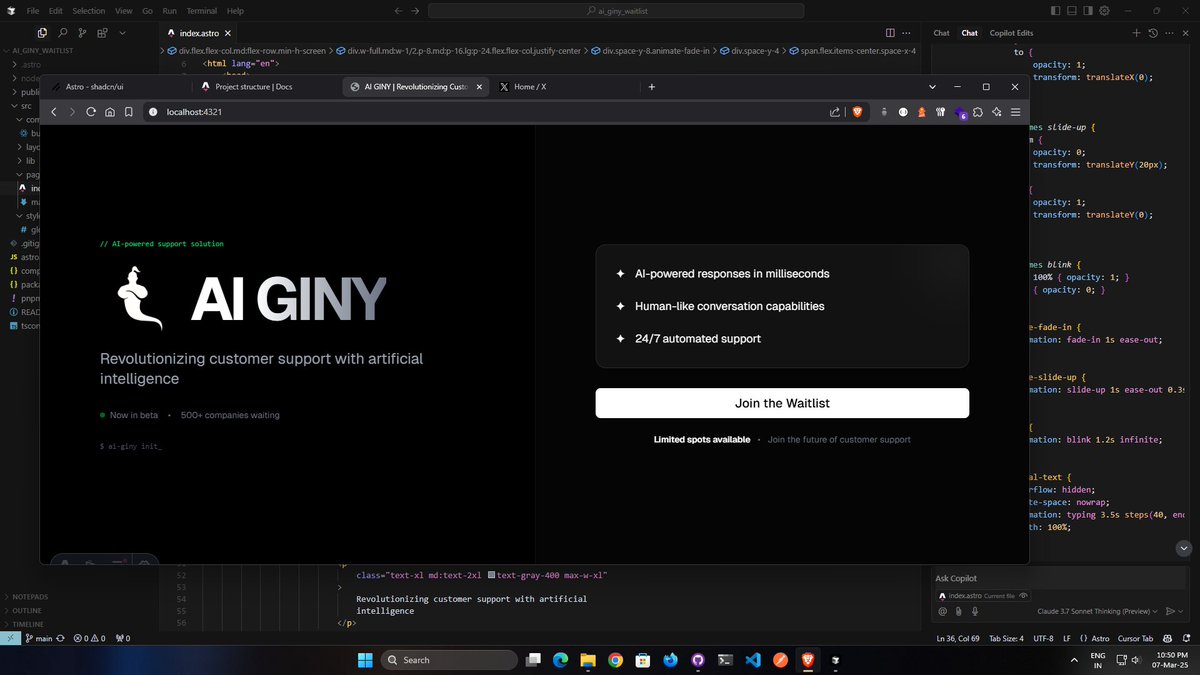 hemants1703's tweet photo. Cooking something really cool!!!
@AIGiny https://t.co/ErfALwXXrt