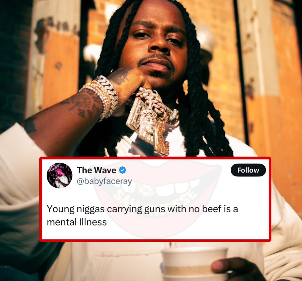 Babyface Ray believes YN’s carrying guns with no beef is a mental illness
