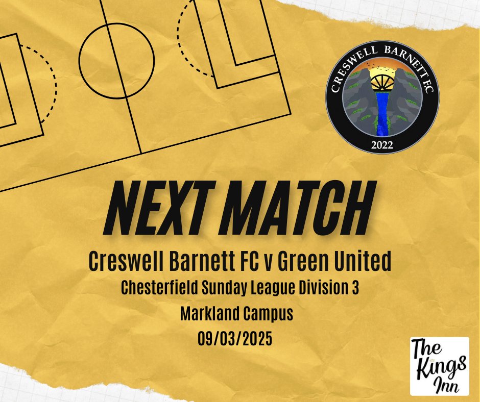 𝗠𝗔𝗧𝗖𝗛𝗗𝗔𝗬 𝟭𝟰 🔜⚽

Our final home game of the season as Green United visit Markland Campus.