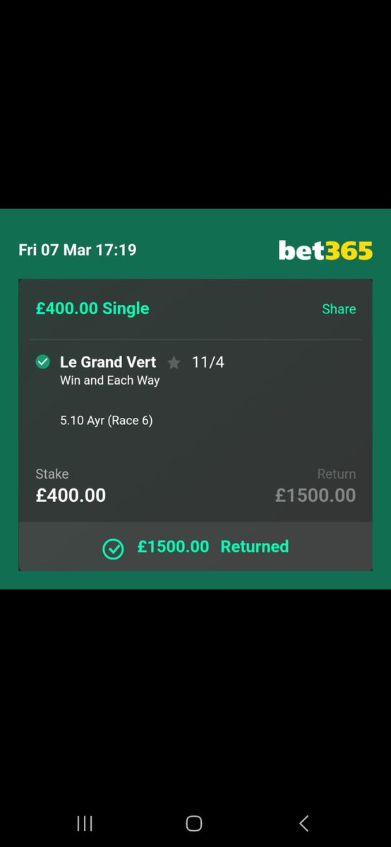 Another winner ✅