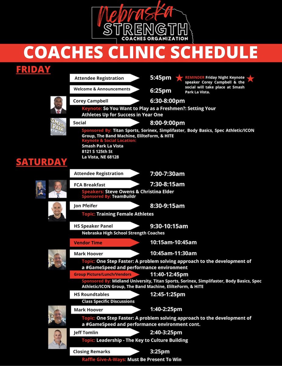 Nebraska Strength Coaches Organization tweet media