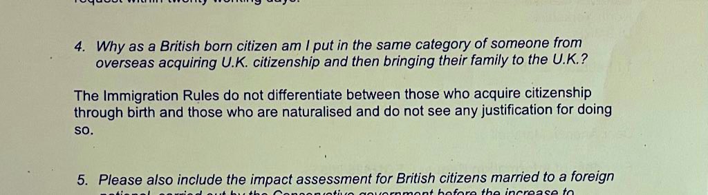 <a href="/ukhomeoffice/">Home Office</a> Yet this is what it will cost me, as a British born  citizen to live with my non British wife in the U.K. not including language test, legal fees ect ect