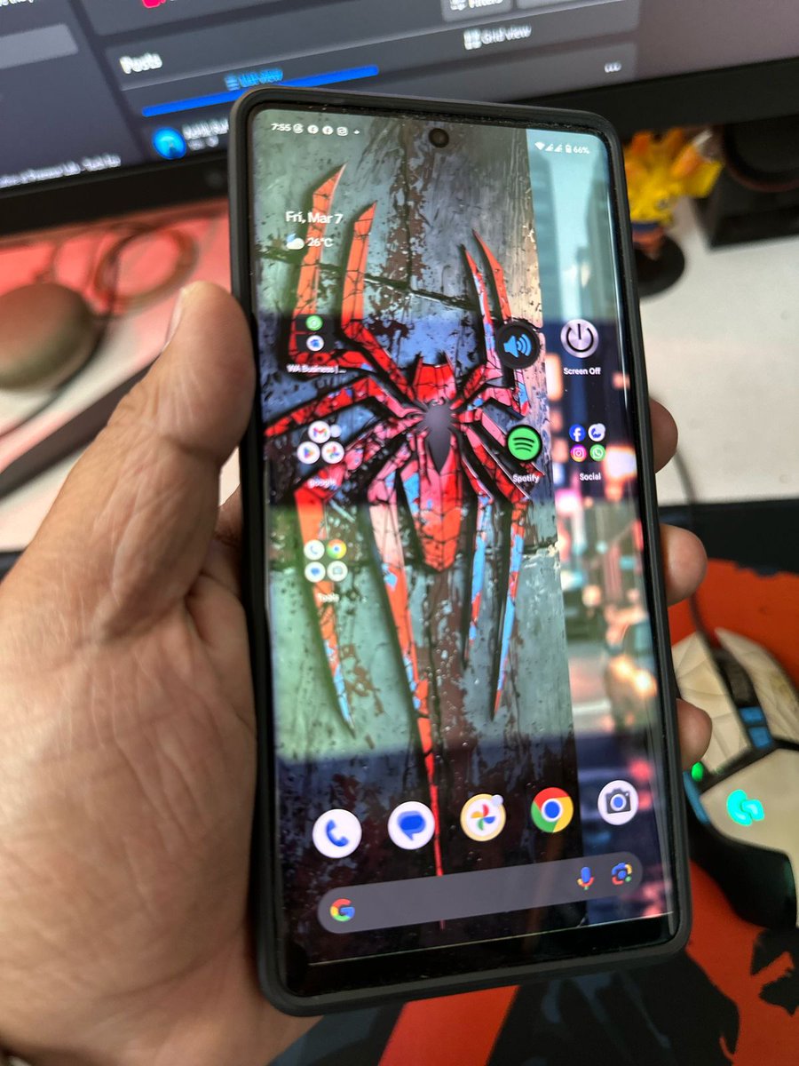 rolinx's tweet image. Dear @GooglePixel, I am writing to respectfully request assistance with a display issue on my Pixel 7 Pro. Following the March software update, I have observed a persistent green tint or shadow across various sections of the screen.  #Pixel7Pro #GoogleSupport #DisplayIssue&quot;