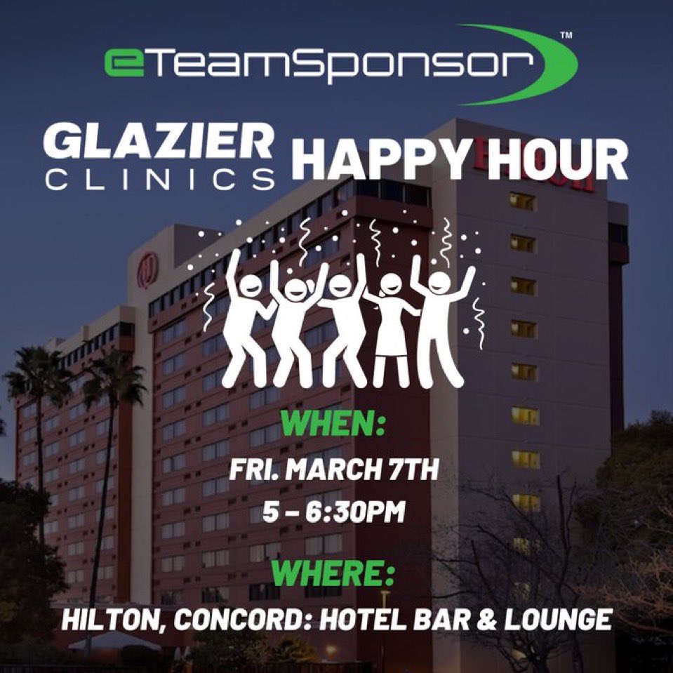 🚨 WEST COAST 🚨 Be on the lookout for <a href="/eTeamSponsor/">eTeamSponsor | Online Team Fundraiser</a> at the <a href="/GlazierClinics/">Glazier Clinics</a> today in Concord, CA! 

<a href="/JonLaird11/">Jon Laird</a> <a href="/broadyalcala/">Broady Alcala</a> <a href="/williamfitzII/">William FitzPatrick</a> <a href="/ryang2389/">Ryan Gomez</a> 

#BeEliteFundraiseMore 🏈