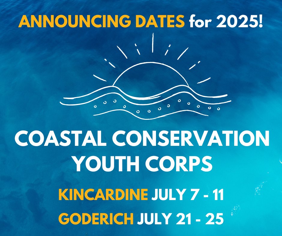 We’re thrilled to announce the return of the Coastal Conservation Youth Corps for the summer of 2025! The work gloves are ready and now we need your help to spread the great news. For program details and registration visit lakehuron.ca/ccyc
