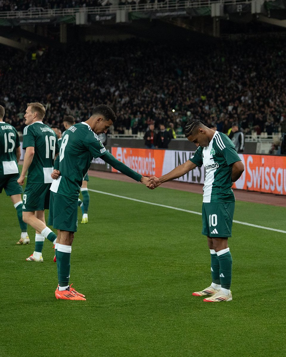 DAFootball_'s tweet photo. ☘️ Swiderski, Maksimovic and Tete scored as Panathinaikos defeated Fiorentina by 3-2 

#Panathinaikos #PAOFC #UECL #PAOFIO https://t.co/XFvt6w01qm