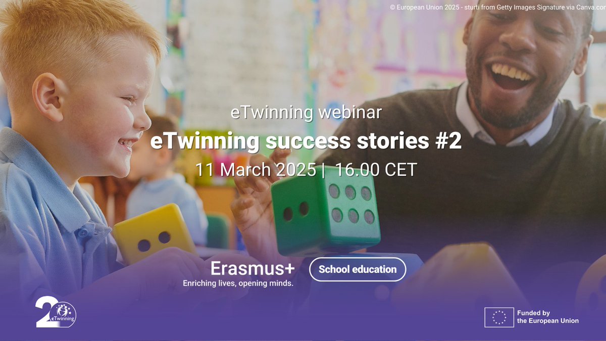 Enrica Maragliano (@enrica_samp) on Twitter photo 'll be among the speakers!
Join us!
More info here: school-education.ec.europa.eu/en/etwinning/e…
<a href="/eTwinningEurope/">eTwinningEurope</a> 'll be among the speakers!
Join us!
More info here: school-education.ec.europa.eu/en/etwinning/e…
<a href="/eTwinningEurope/">eTwinningEurope</a>