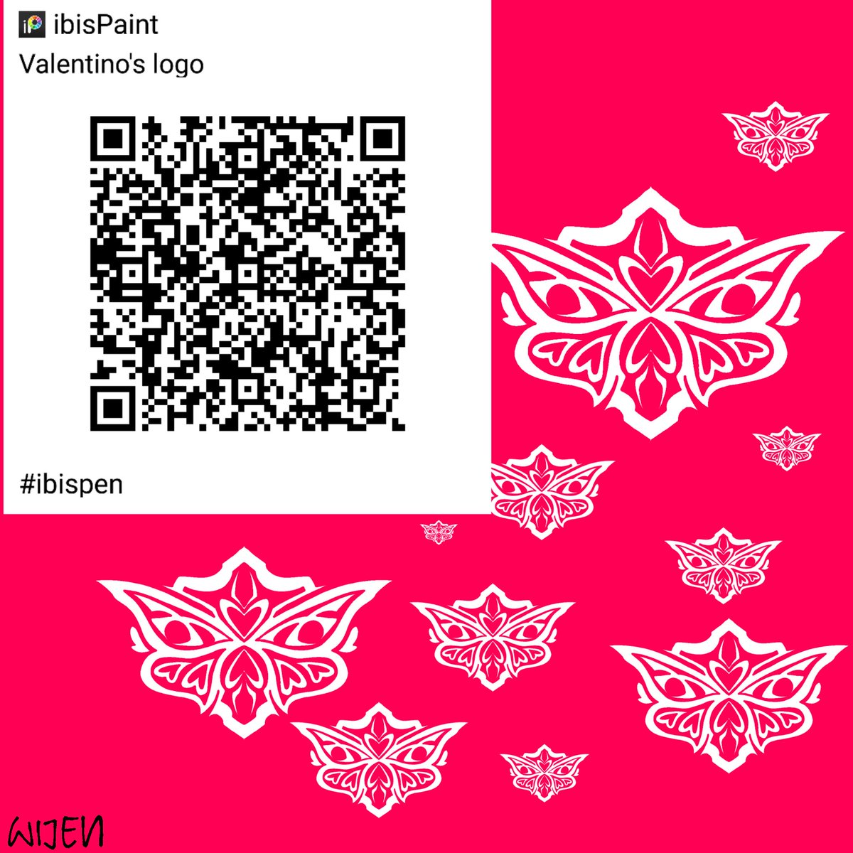 wijen_voxval's tweet image. hey there i have made super awesome brush code for you, ibispaint user :] feel free to use!!