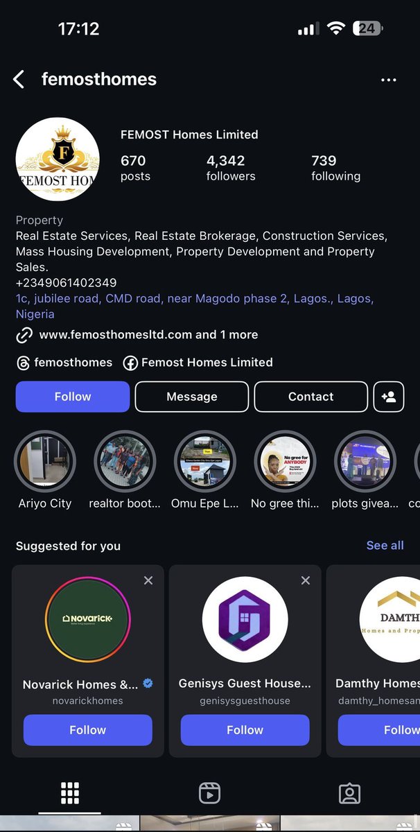 SimisolaTomori's tweet photo. Please help retweet aggressively.
Nigeria Real estate is at it again. 

Hon Gabriel Olorunfemi  of Femost homes has refused to pay me after 3years of promising to pay me my balance of 1.9m and has sweared he won’t pay me all my money because he’s one of Tinubu boys and they are the ones ruling Nigeria and I should remember whatever I do won’t favor me.

@officialABAT please help me beg one of your boys to pay me my money. I’ve tried my waiting for the payment but he’s taking me for a fool. 

@ARISEtv  @jidesanwoolu help me beg him to refund my money in full.