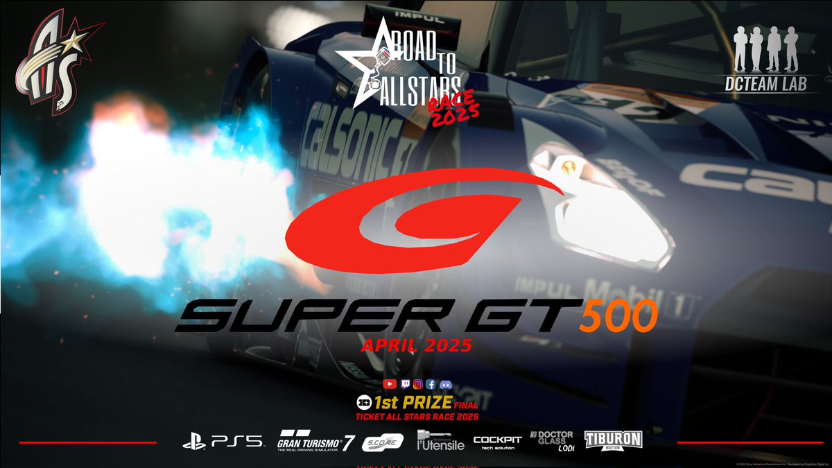 OnlysimracingSp's tweet photo. #DCLAB Organizador de Eventos a Nivel Nacional e Internacional en #Gt7 En las competiciones incluye varios equipos de diferentes nacionalidades.
Evento โฌ #RoadAllStars
Inscripciones abiertas
* Gt500&Gt300
* 2 pilotos โฌ ๐๐
https://t.co/RHj2GLFoP0
https://t.co/ZLvJ6F71oD https://t.co/tzOJA6Roal