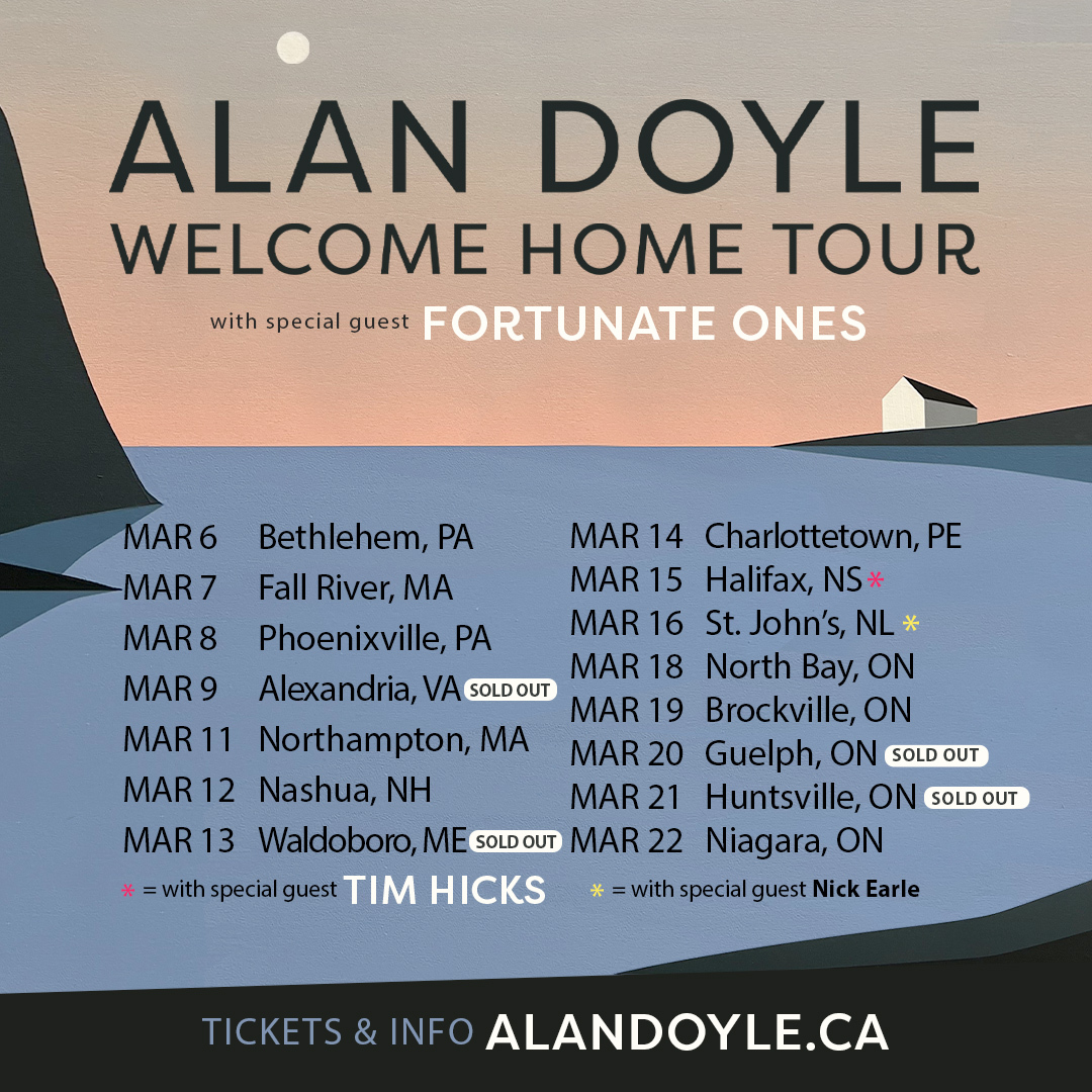 Alan Doyle (@alanthomasdoyle) on Twitter photo Loves a Sold Out Sign. Thanks for the new ones Waldoboro, Alexandria, Guelph, and Huntsville! Grab the last few tickets for the other dates. Gonna be a Time with <a href="/FortunateOnesNL/">Fortunate Ones</a>: alandoyle.ca/tour/ Loves a Sold Out Sign. Thanks for the new ones Waldoboro, Alexandria, Guelph, and Huntsville! Grab the last few tickets for the other dates. Gonna be a Time with <a href="/FortunateOnesNL/">Fortunate Ones</a>: alandoyle.ca/tour/