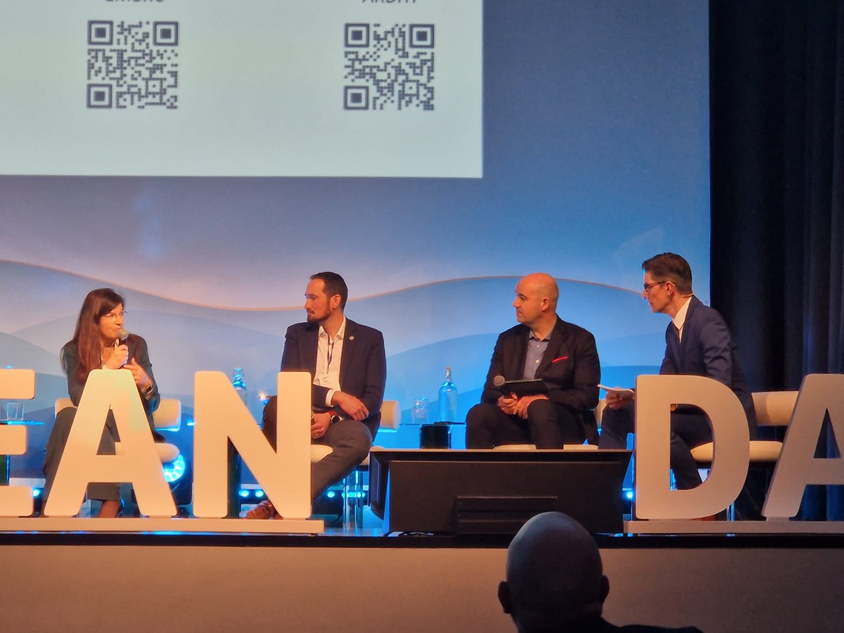 OGS_IT's tweet image. 🇪🇺 Alessandra Giorgetti, responsabile dell’NODC – il  e membro del gruppo di esperti dell'UE sull'osservazione degli oceani, ha rappresentato la comunità scientifica nazionale che si occupa di dati marini oggi agli European Ocean Days di Bruxelles 
#EuropeanOceanDays