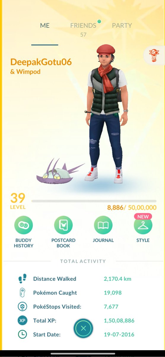 deepak_06_19's tweet photo. Pokemon go level up

#PokemonGO #PokemonGOApp https://t.co/wE7tEW6WGB