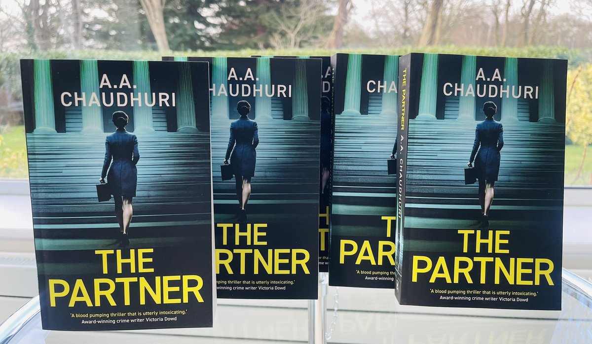 AAChaudhuri's tweet photo. My author copies of #ThePartner! Love the cover of book 2 in my Kramer & Carver series so much, and the paperbacks look even more stunning in the flesh 😍Thank you so much for the gorgeous bundle @JoffeBooks 💙💙
Grab your copy for the #weekend here: https://t.co/hpMY4O5xV1 https://t.co/8unB7gAbWJ
