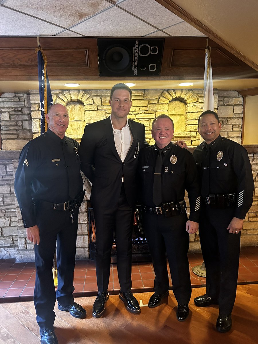 LAPD Recruit Graduation Day w our VIP Guest /NBA Star Blake Griffin!