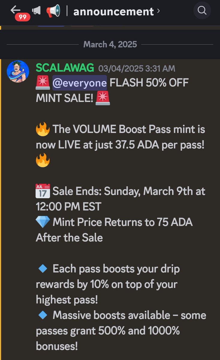 chavezbp42's tweet photo. @volume_on_ada flash sale still going on. Join the discord to learn more https://t.co/AgzmZMrDc4 https://t.co/TMflueRycX