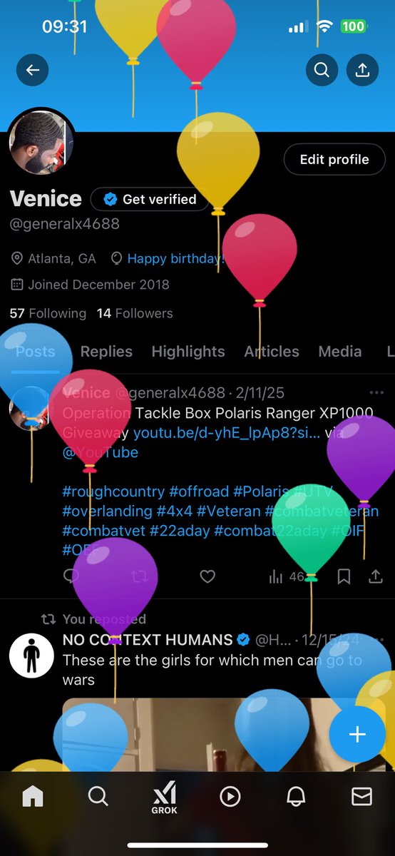 generalx4688's tweet photo. It’s my Birthday! Party in Vegas baby!😎🥳 https://t.co/9gpZriedQr