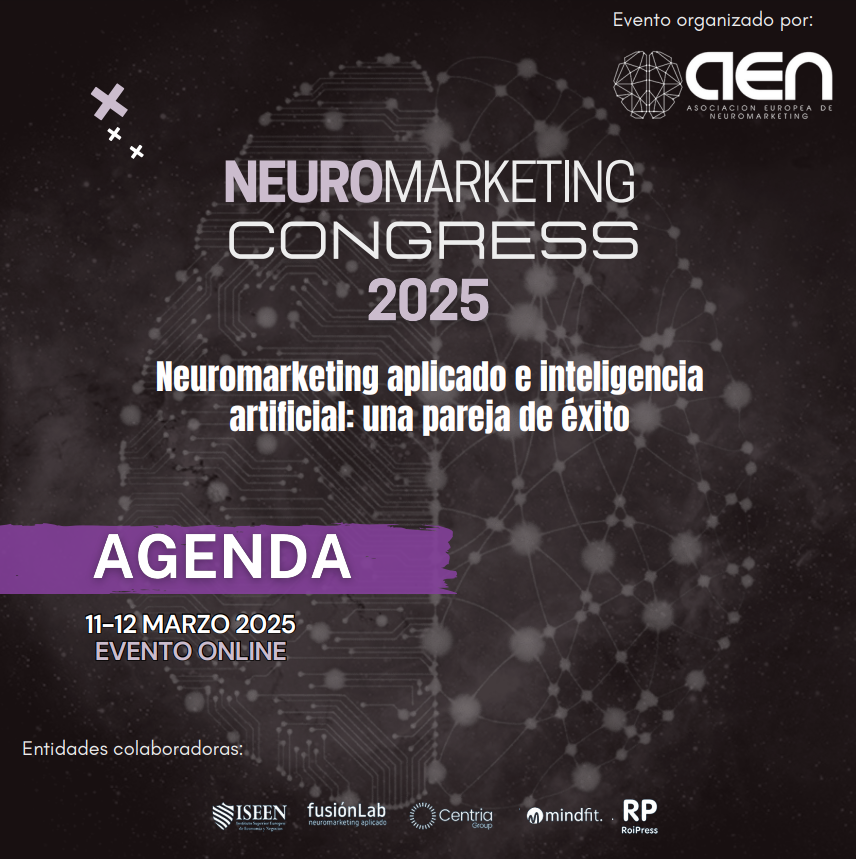 NestorRomeroR's tweet image. Quiero invitarte al Neuromarketing Congress 2025, donde compartiré espacio con 16 expertos internacionales. Evento 100% gratuito. neuromarketingcongress.com “Neuromarketing aplicado e inteligencia artificial: una pareja de éxito”. Martes 11 y miércoles 12 de marzo.