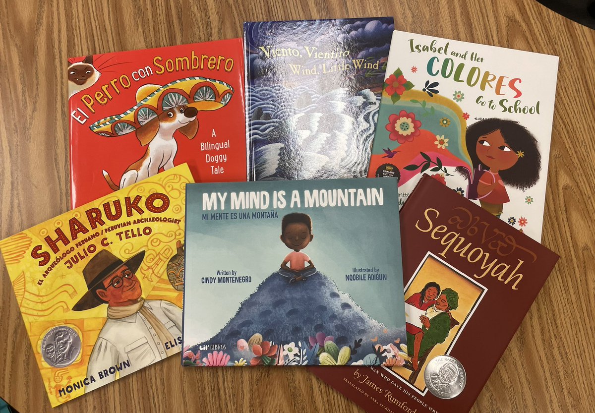 Thanks to our partners, our bilingual book club books are fully stocked! <a href="/AACountySchools/">AACPS</a> <a href="/childrensguild/">The Children's Guild</a>
