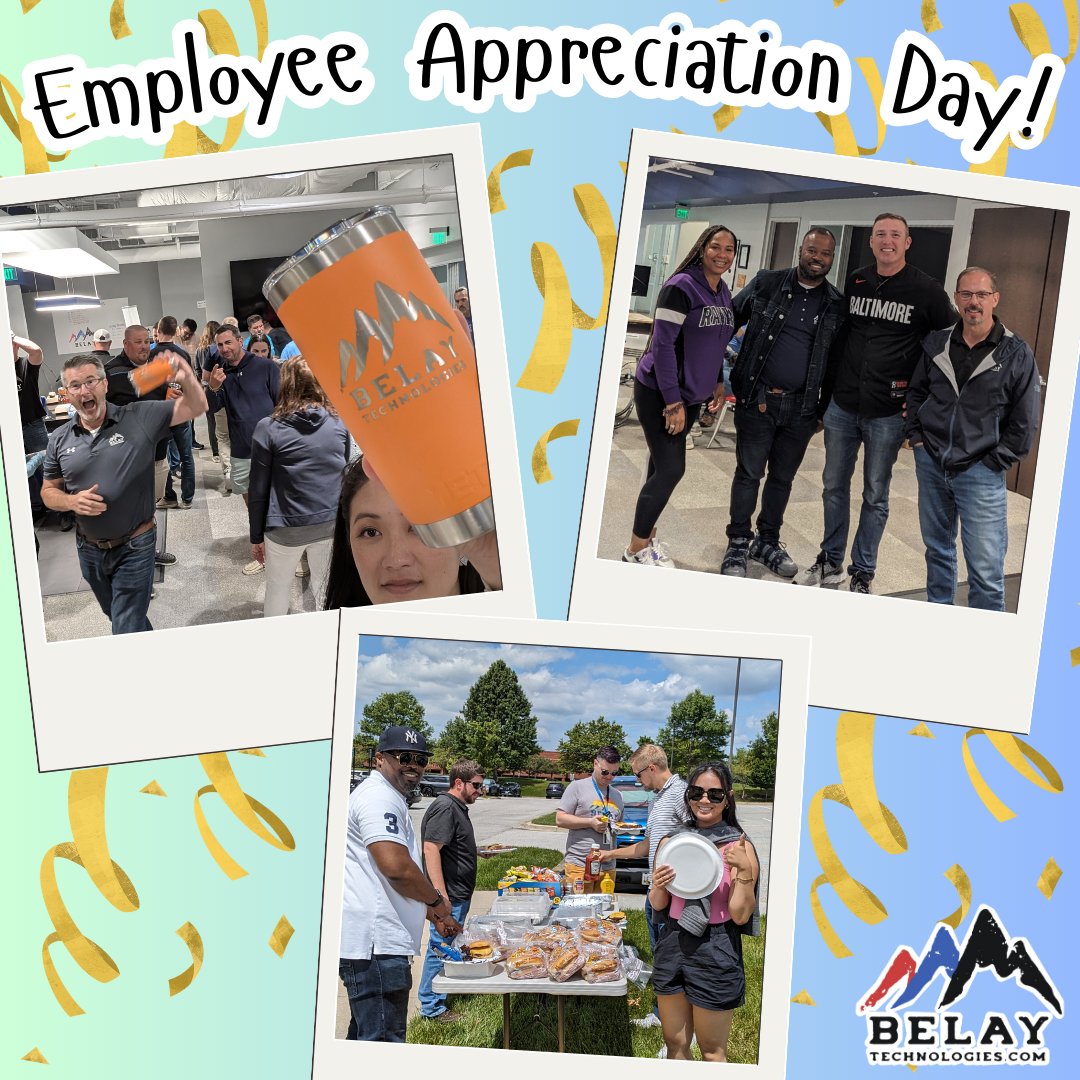 Today, on Employee Appreciation Day, we’re taking a moment to recognize the incredible people who make Belay Technologies truly exceptional. 🎉