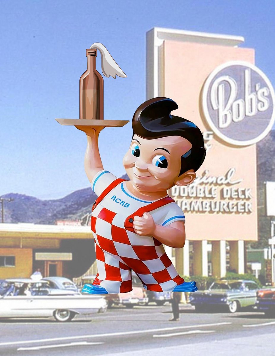 RobinsonSpaceLA's tweet photo. Check out our latest sticker "Molotov's Big Boy". This one is a shout out to David Lynch and one of his fav spots, Bob's Big Boy. Grab it NOW for $5.99: https://t.co/w21C1pRa2g https://t.co/rsO0NZj9uL