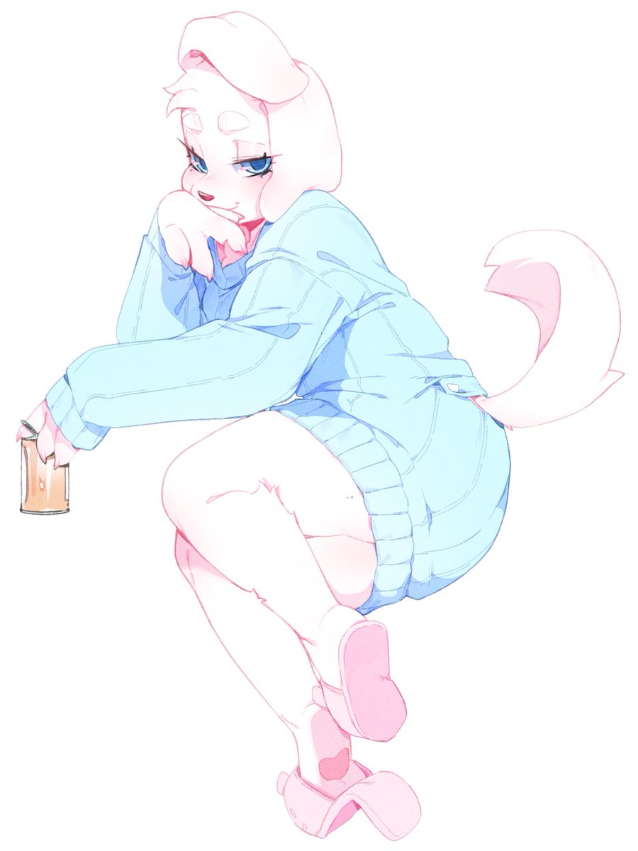 「Comfy sweater quick art 」|Puni🐾のイラスト