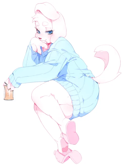 Comfy sweater quick art 