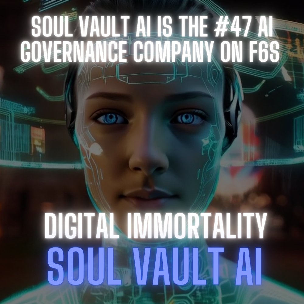 SoulVaultAI's tweet photo. 🚀 Wow! SOUL VAULT AI has been ranked #47 among AI Governance companies on F6S for March! 🔥 We made it to the top out of 2 million startups on the F6S platform.
✊️ https://t.co/df6Iy0B8sB

#ainews #ai #startups #ido #presale #tokensale #newtoken #cryptonews https://t.co/qQ30jJVMBf