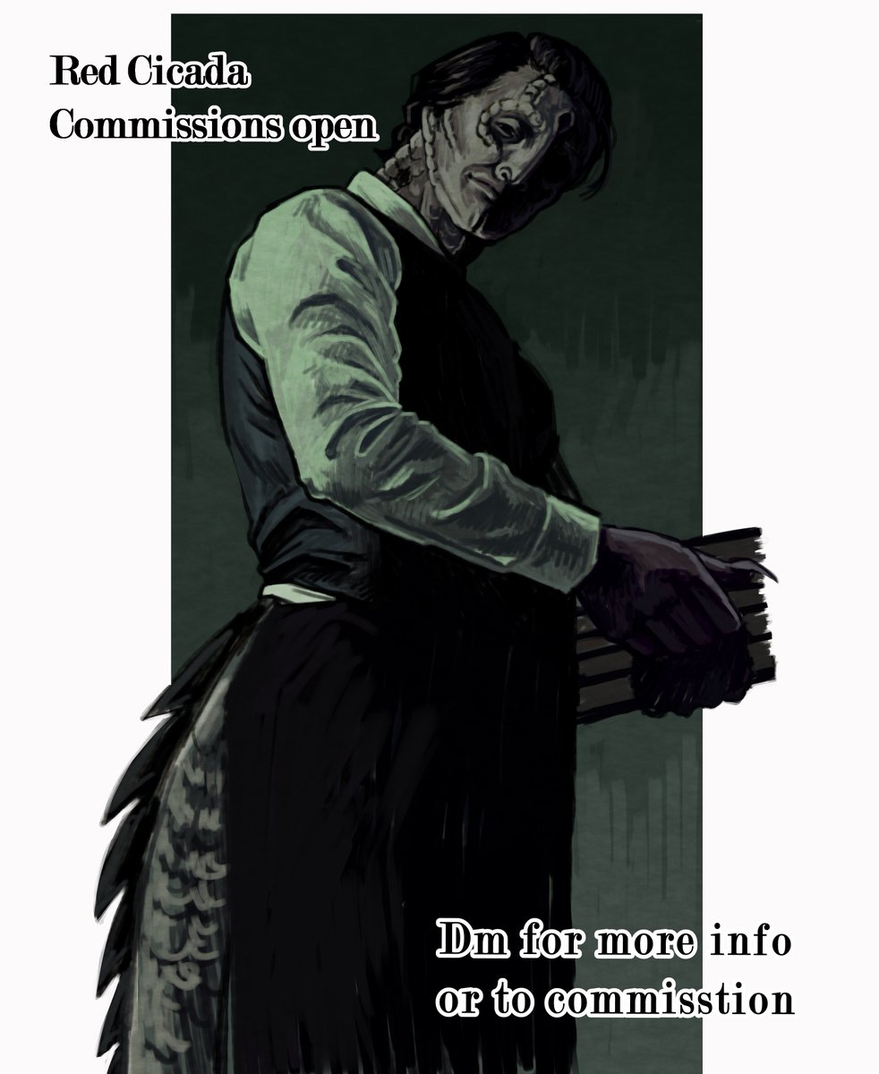 Red_Cicada_'s tweet image. Hey bros, opening up my commissions again :3
DM if intrested or for more info
Also I have a buncha herbie stickers left so go get some &lt;3 redcicada.bigcartel.com
( if something is spelled wrong don't tell me I checked it like 5 times😭)
#hannibal #reanimator #startrek