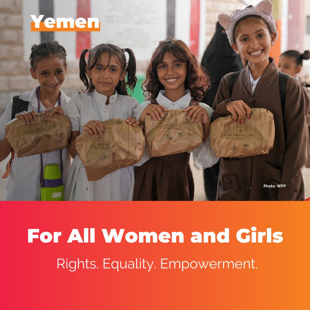 Empower women, empower humanity!

The humanitarian crisis in #Yemen disproportionately impacts women &amp; girls.
We must act now to alleviate their suffering and invest in their leadership. #ForAllWomenAndGirls.

#IWD2025