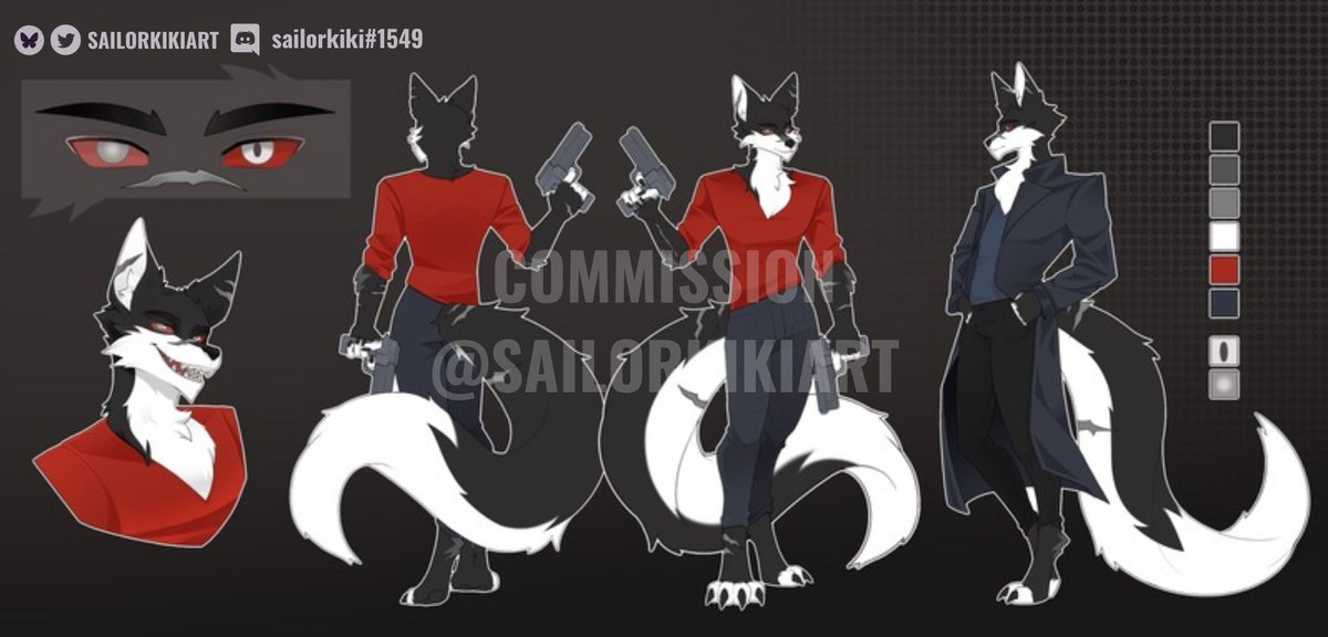 ✨Reference Sheet Commission for <a href="/MrMcguffin4/">Mr. Mcguffin</a> ✨Thank you very much!!

#furryartwork #furry #digitalart #characterart