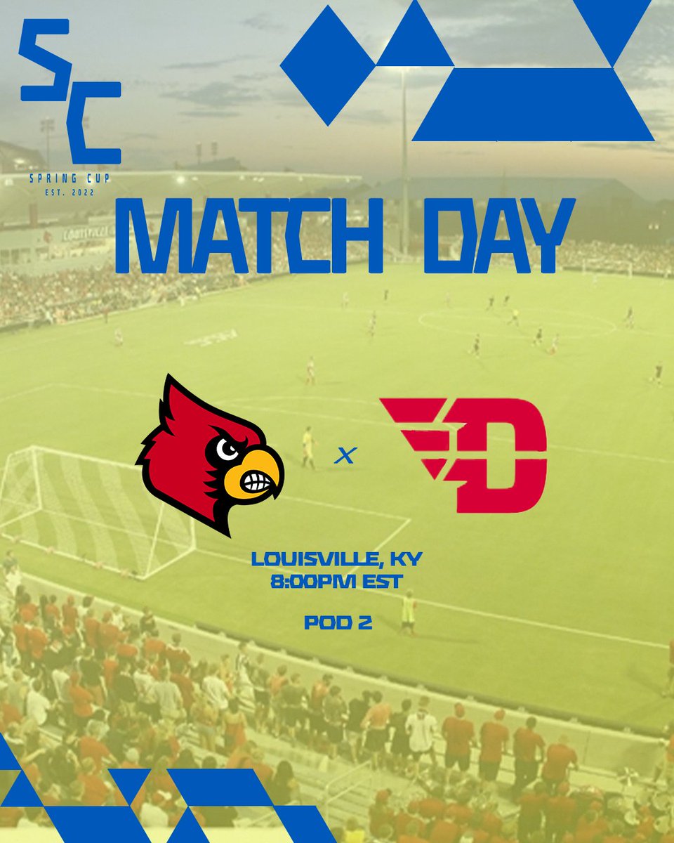 Spring Cup (@spring__cup) on Twitter photo Spring Cup 2025 kicks off tonight!
Match Day 1⃣ features <a href="/LouisvilleWSOC/">Louisville Women's Soccer</a> v. <a href="/DaytonWSoccer/">Dayton Women's Soccer</a> in Pod 2! Spring Cup 2025 kicks off tonight!
Match Day 1⃣ features <a href="/LouisvilleWSOC/">Louisville Women's Soccer</a> v. <a href="/DaytonWSoccer/">Dayton Women's Soccer</a> in Pod 2!