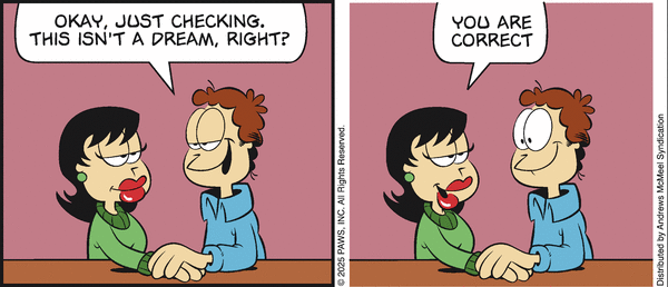 garfield without the third panel tweet media