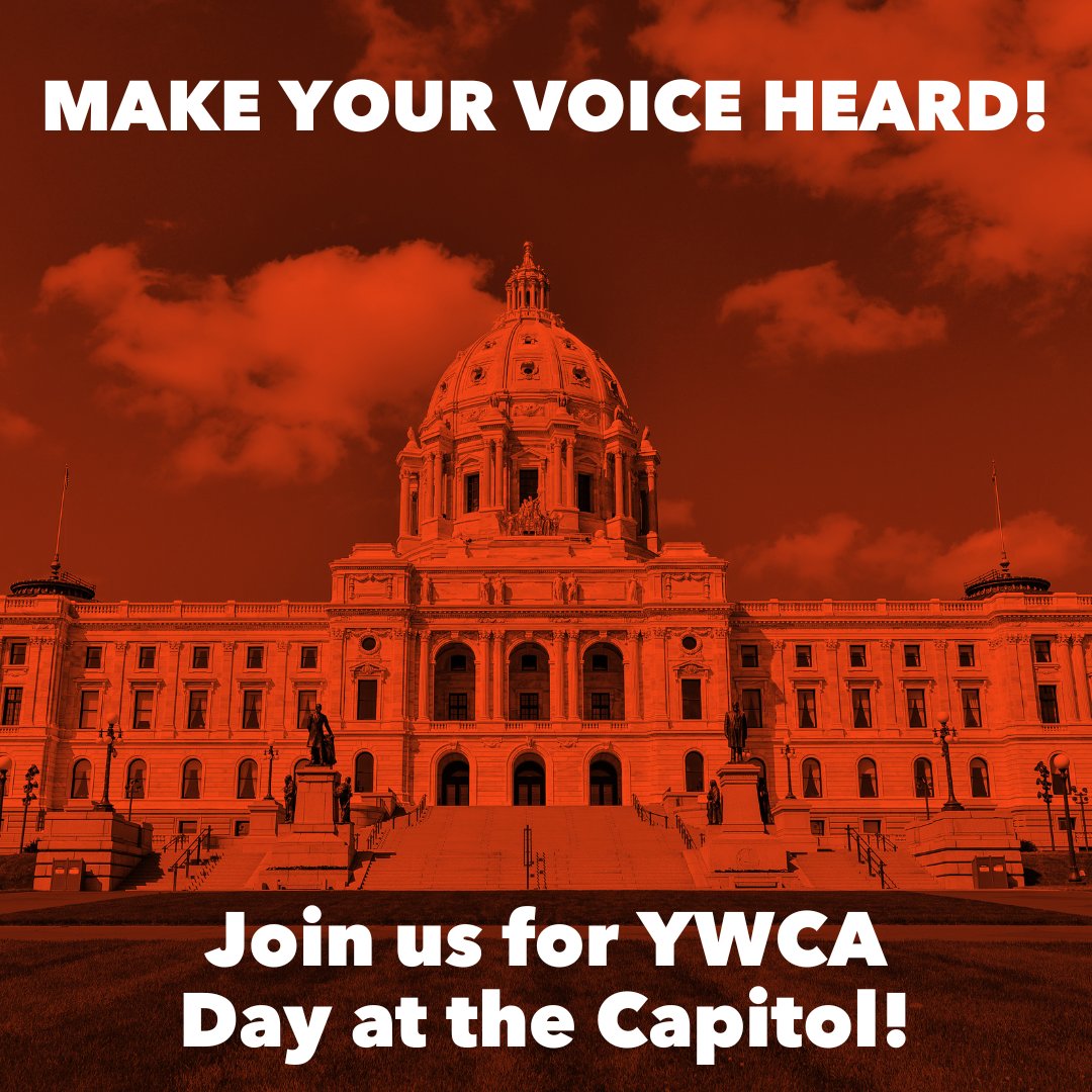 Join us for the 2025 YWCA Day at the Capitol! Make your voice heard on March 17 and be a part of important conversations about community, meet with legislators, and advocate for issues that matter to you and your family. Learn more and register: bit.ly/4biiViT