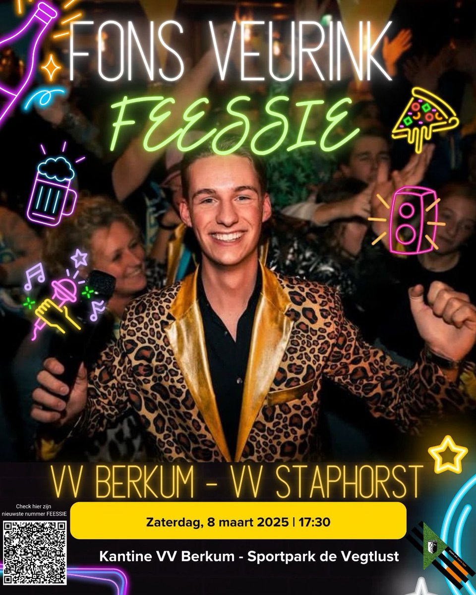 vvBerkum's tweet photo. ๐ญ Van Sassendonk naar Sportpark De Vegtlustโฆ Het feesten stopt niet! ๐ถ
โฝ 8 maart: Berkum ๐ Staphorst
๐ค Na afloop: Fons Veurink LIVE!
Carnaval achter de rug? Mooi, want dit feessie wil je niet missen!๐ป๐ฅ
#VVberkum #Sassendonk #FeestjeGaatDoor #FonsVeurink #BerkumStaphorst https://t.co/A2wskJalMK