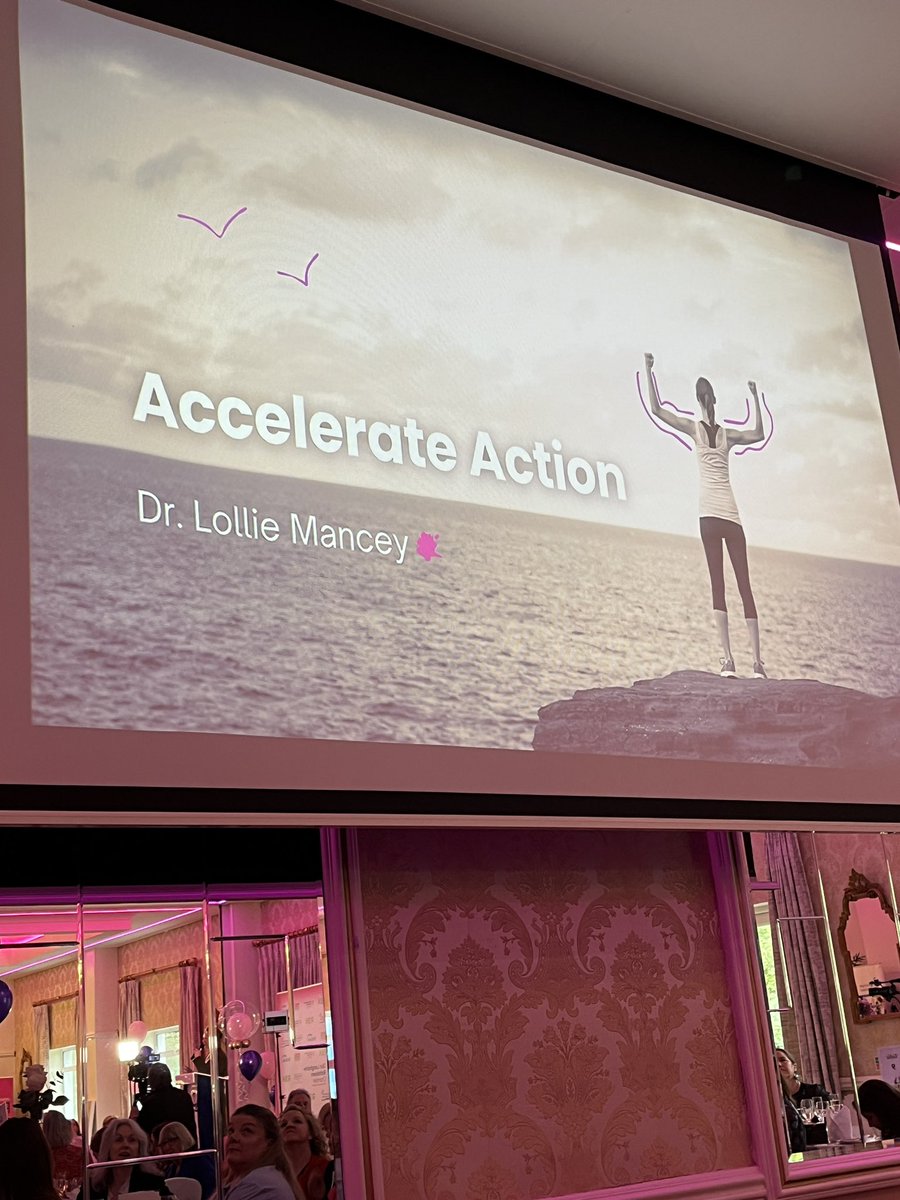 MBSLNEWS's tweet photo. Thanks to @dlrccfor a fantastic afternoon celebrating #InternationalWomensDay2025 with the fantastic Dr Lollie Mancey #AccelerateAction  💜🩷 https://t.co/7KN3qjcQxg