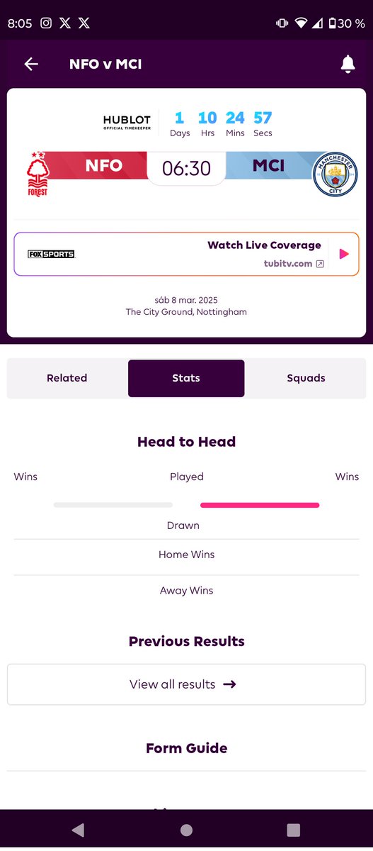 Brandon_Pollo15's tweet photo. @PS_SportsTV un dato curioso es que deaque qué tubi adquirio los derechos de transmisión de la @premierleague en la app de la Premier aparece el logo de @FOXSportsMX y al darle en el partido para ver más información viene la liga a @tubi_mx y en la página si esta el logo de tubi. https://t.co/xIMRgfnuwT
