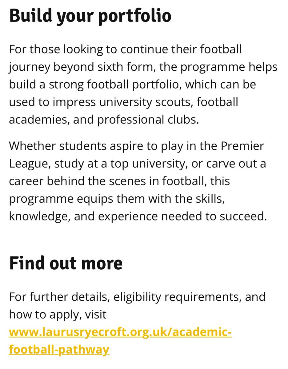 ELITE Pathway (@elitepathwaylt) on Twitter photo ⚽️ | AFP
This week <a href="/ManchesterEven/">Manchester News Evening MEN</a> has published our groundbreaking programme with Manchester City.
<a href="/LaurusRyecroft/">Laurus Ryecroft</a> || <a href="/lrsixthform/">Laurus Ryecroft Sixth Form</a> ⚽️ | AFP
This week <a href="/ManchesterEven/">Manchester News Evening MEN</a> has published our groundbreaking programme with Manchester City.
<a href="/LaurusRyecroft/">Laurus Ryecroft</a> || <a href="/lrsixthform/">Laurus Ryecroft Sixth Form</a>