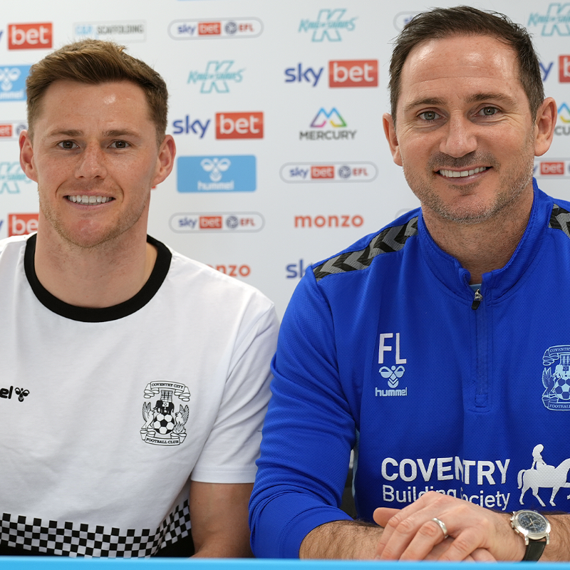 Coventry_City's tweet photo. We are delighted to announce that Ben Wilson has signed a new contract with the Club. 🩵