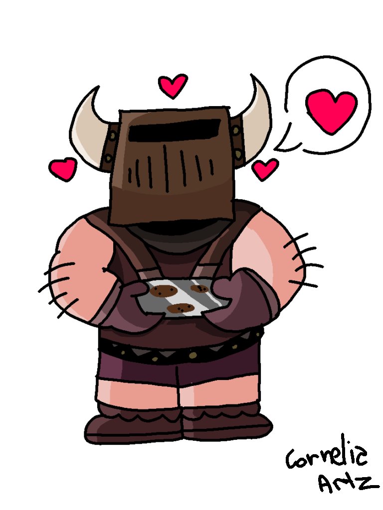 hatsumes_darlin's tweet image. ATTILA BAKED FOR YOU A COOKIES ^^

#tangled #attilatangled