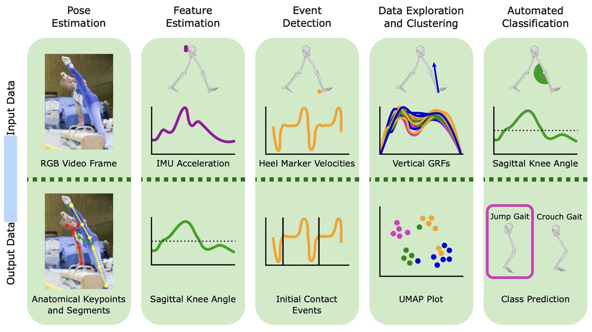 📖 New Book Chapter - #MachineLearning in #Biomechanics: Key Applications and Limitations in #Walking, #Running, and #Sports Movements”:
📄Chapter: doi.org/10.1007/978-3-…
📄Preprint: arxiv.org/abs/2503.03717
#ArtificialIntelligence #AI #DeepLearning #xAI  #Explainability #Gait