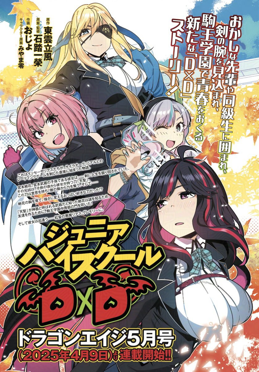 High School D×D FR tweet media