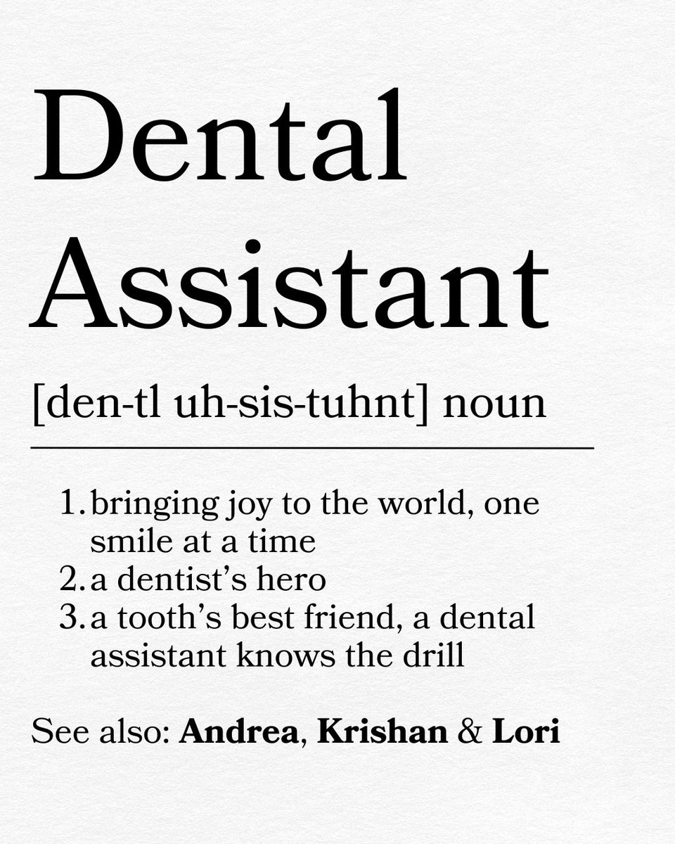 allsmilesomaha's tweet image. This week, we celebrated Andrea, Krishan, and Lori - our amazing dental assistants.💙🦷
From ensuring every patient feels comfortable to keeping our office running smoothly, their dedication and hard work make a world of difference. 
#DentalAssistantsWeek