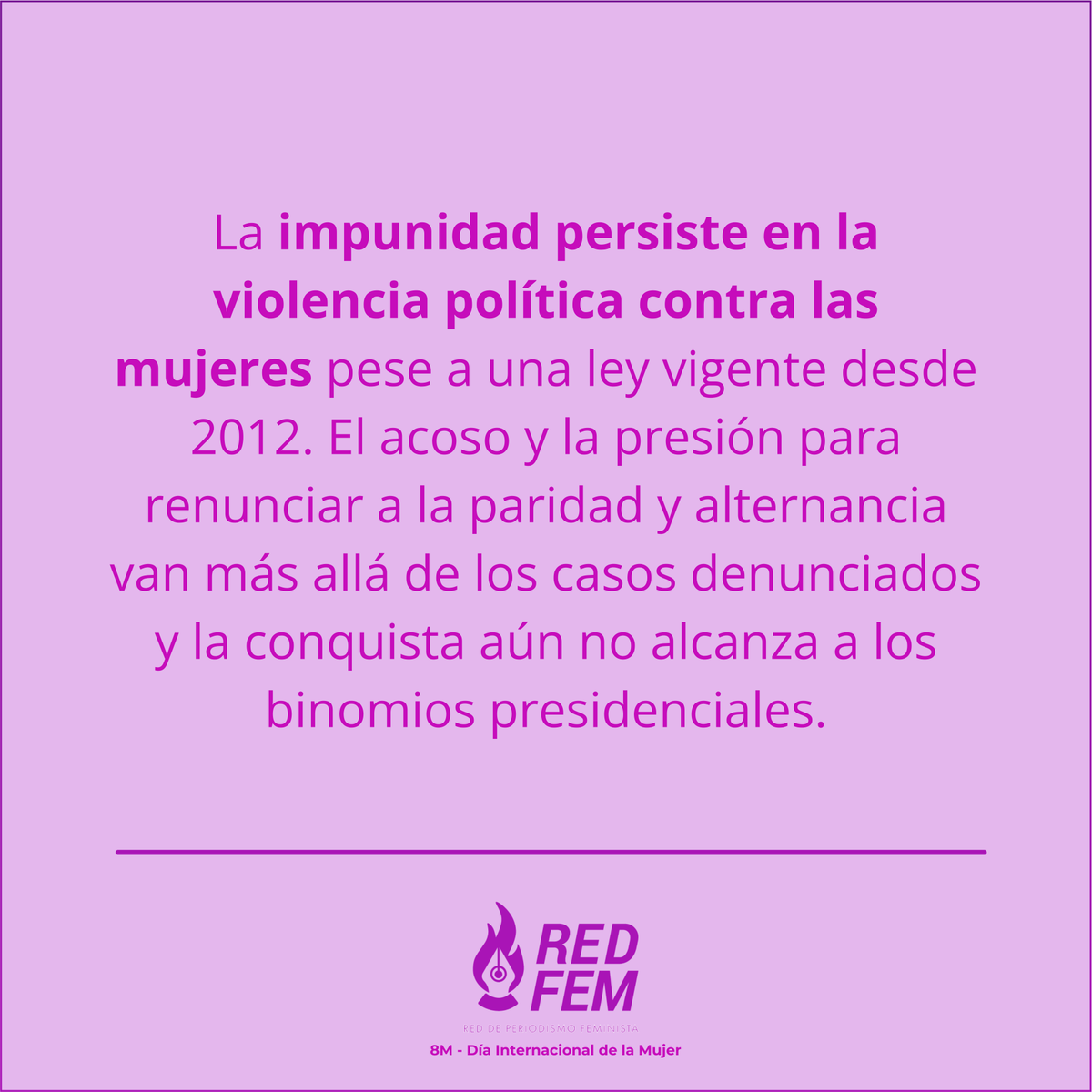 RedFemBolivia's tweet photo. Nos interesa que podamos conocer nuestra realidad para cambiarla. La situación de las mujeres y de las periodistas nos convoca a estar informadas y a brindar datos para analizar cómo lograr los cambios. https://t.co/t9wvYRtiap