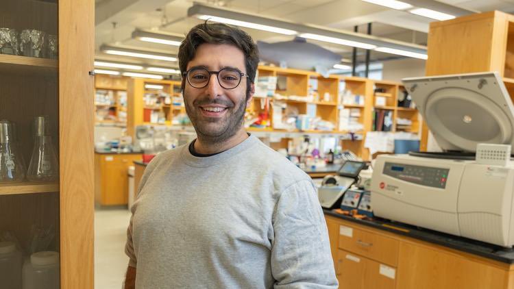 Welcome aboard to George Ghanim, new MolBio faculty member and structural biologist who investigates ancient, moveable elements in the human genome: virus-like retrotransposons. molbio.princeton.edu/news/2025/ghan…