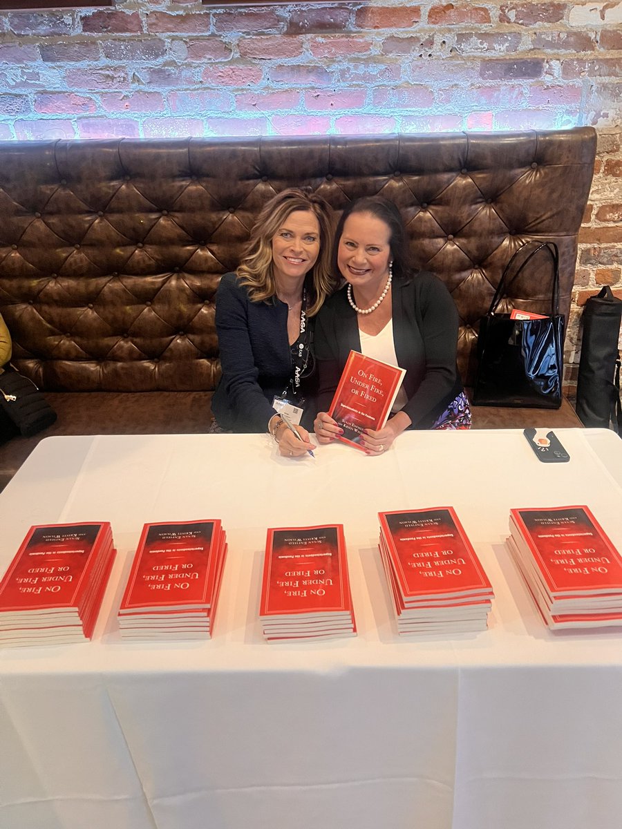 Dr. Kristi Wilson (@drkristiwilson) on Twitter photo Absolutely full of gratitude for the support and encouragement of the book launch of On Fire, Under Fire, or Fired: Superintendents in the Pandemic. Tremendous turnout at our book signings here @AASA, <a href="/SuptEnfield/">Dr. Susan Enfield</a> and I are proud to tell the supts stories in the book. Absolutely full of gratitude for the support and encouragement of the book launch of On Fire, Under Fire, or Fired: Superintendents in the Pandemic. Tremendous turnout at our book signings here @AASA, <a href="/SuptEnfield/">Dr. Susan Enfield</a> and I are proud to tell the supts stories in the book.